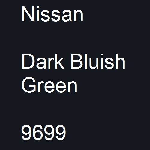 Nissan, Dark Bluish Green, 9699.